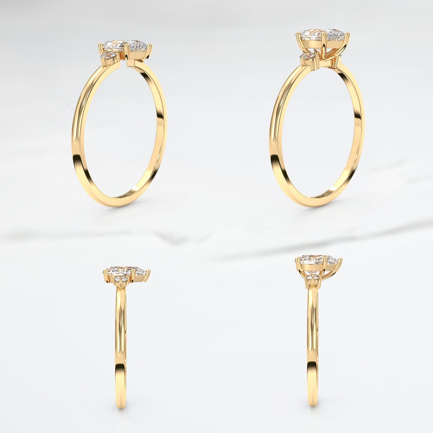Choosing the Perfect Diamond Setting: High vs Low Set Diamonds - Lelya