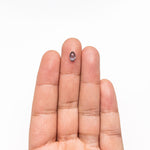 0.65ct 7.06x4.26x2.35mm Marquise Rosecut Sapphire 26767 - 07 - Lelya - bespoke engagement and wedding rings made in Scotland, UK