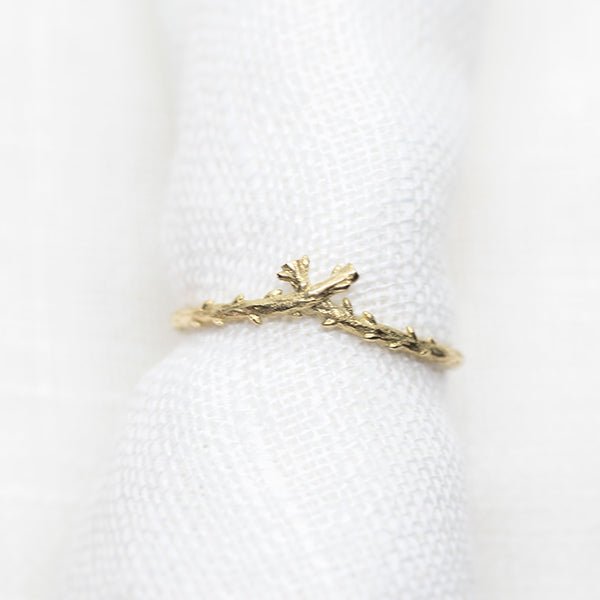 Crossed Willow Band - Lelya - bespoke engagement and wedding rings made in Scotland, UK