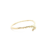 Crossed Willow Band - Lelya - bespoke engagement and wedding rings made in Scotland, UK