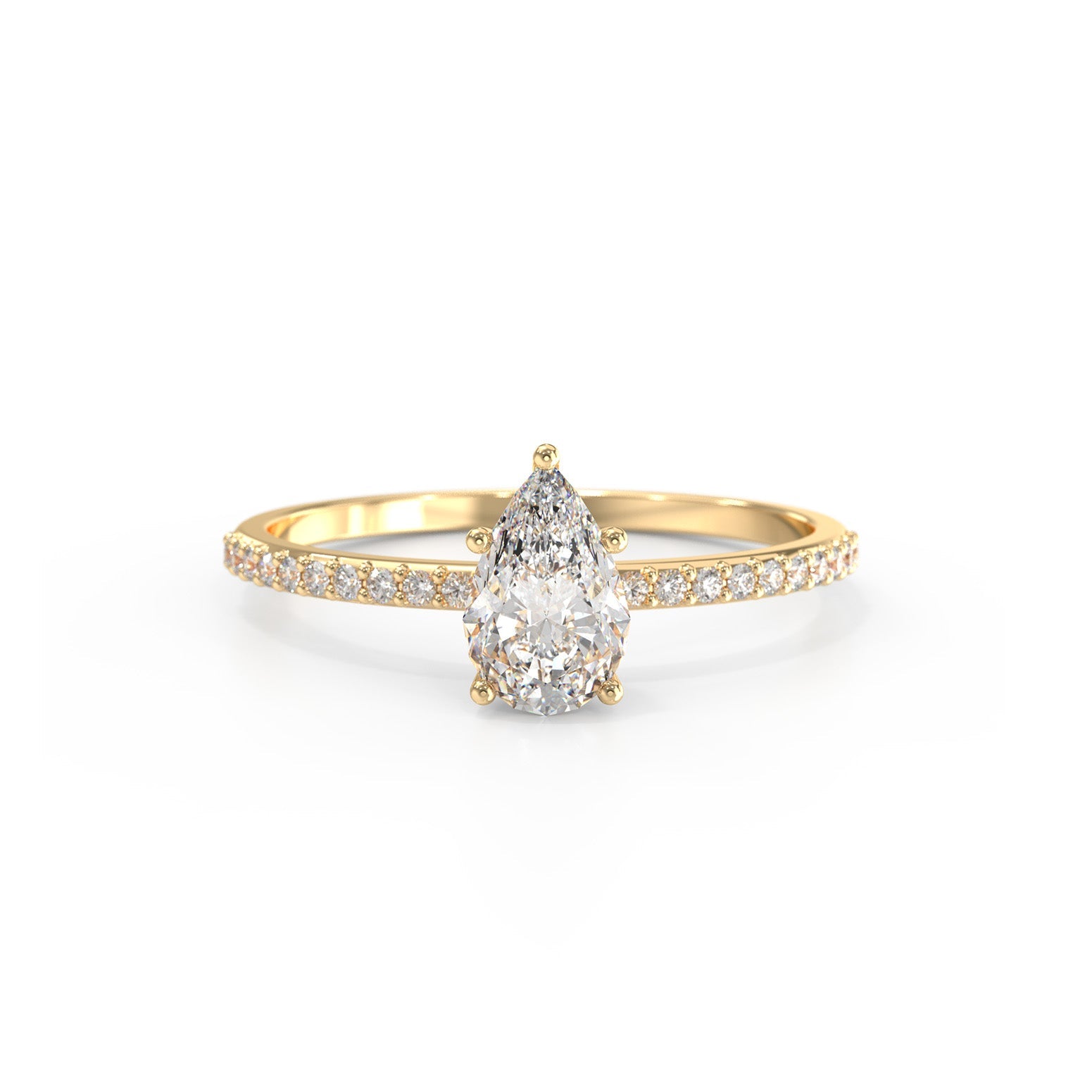 Diamond Gaia Frost Ring - Lelya - bespoke engagement and wedding rings made in Scotland, UK