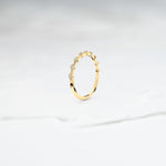 Diamond Ice Band - Lelya - bespoke engagement and wedding rings made in Scotland, UK