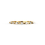 Diamond Ice Band - Lelya - bespoke engagement and wedding rings made in Scotland, UK