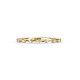 Diamond Ice Band - Lelya - bespoke engagement and wedding rings made in Scotland, UK