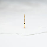 Diamond Ice Band - Lelya - bespoke engagement and wedding rings made in Scotland, UK