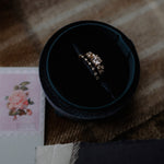Diamond Ice Band - Lelya - bespoke engagement and wedding rings made in Scotland, UK