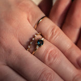 Diamond Ice Band - Lelya - bespoke engagement and wedding rings made in Scotland, UK