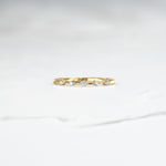 Diamond Ice Band (Semi) - Lelya - bespoke engagement and wedding rings made in Scotland, UK