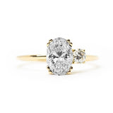Diamond Toi et Moi Ring - Lelya - bespoke engagement and wedding rings made in Scotland, UK