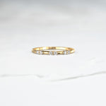 Starry Embrace Ring - Lelya - bespoke engagement and wedding rings made in Scotland, UK