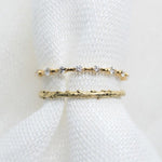 Willow Band - Lelya - bespoke engagement and wedding rings made in Scotland, UK