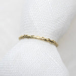 Willow Band - Lelya - bespoke engagement and wedding rings made in Scotland, UK