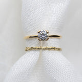 Willow Band - Lelya - bespoke engagement and wedding rings made in Scotland, UK