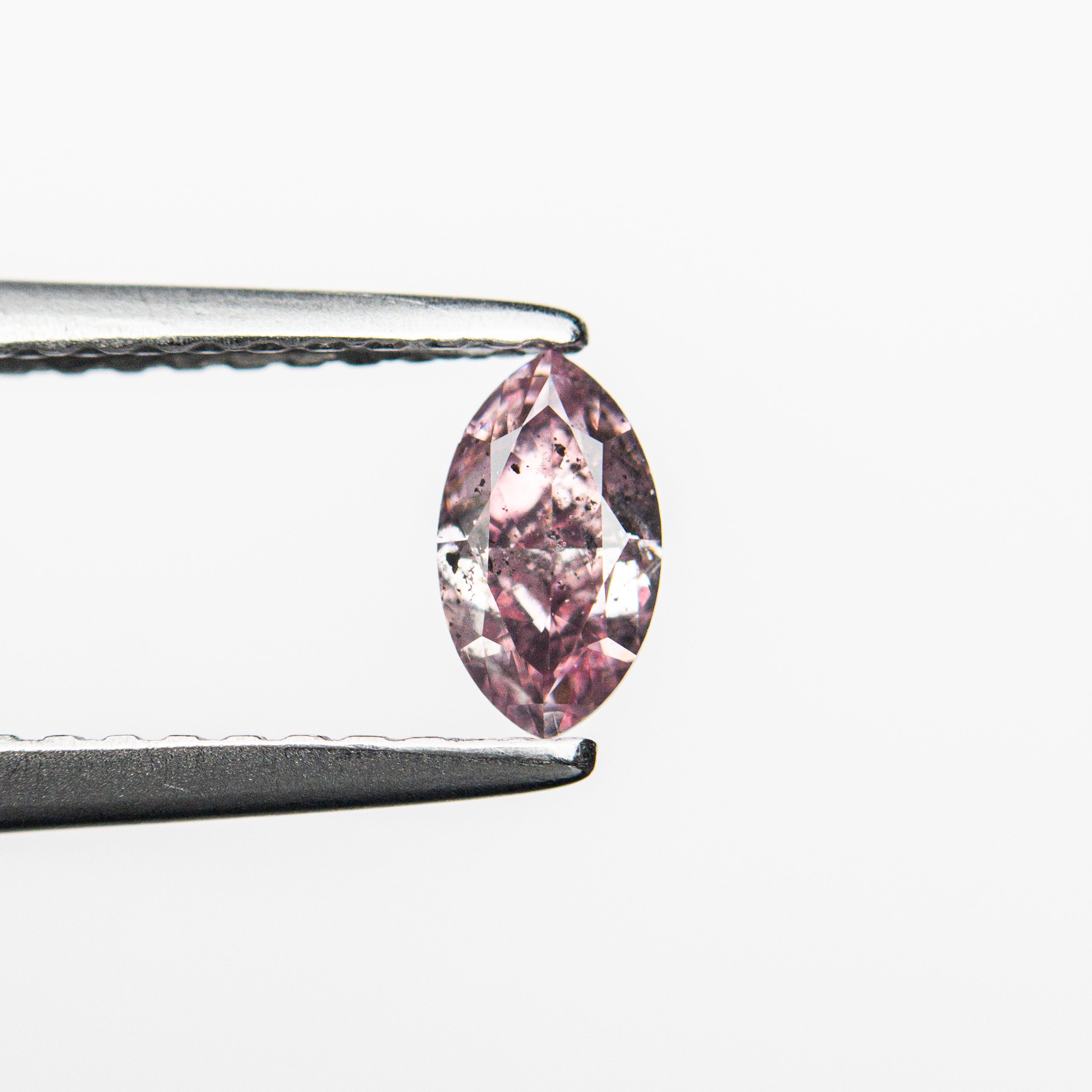 0.29ct 5.70x3.27x2.29mm GIA I1 Fancy Intense Purplish Pink Marquise  Brilliant 24148-01