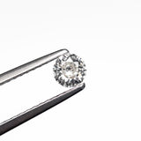 0.20ct 3.90x3.92x2.02mm I1 G Antique Old European Cut 25515 - 04 - Lelya - bespoke engagement and wedding rings made in Scotland, UK