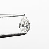 0.30ct 5.58x3.66x2.33mm SI2 E Pear Brilliant 19438 - 24 - Lelya - bespoke engagement and wedding rings made in Scotland, UK