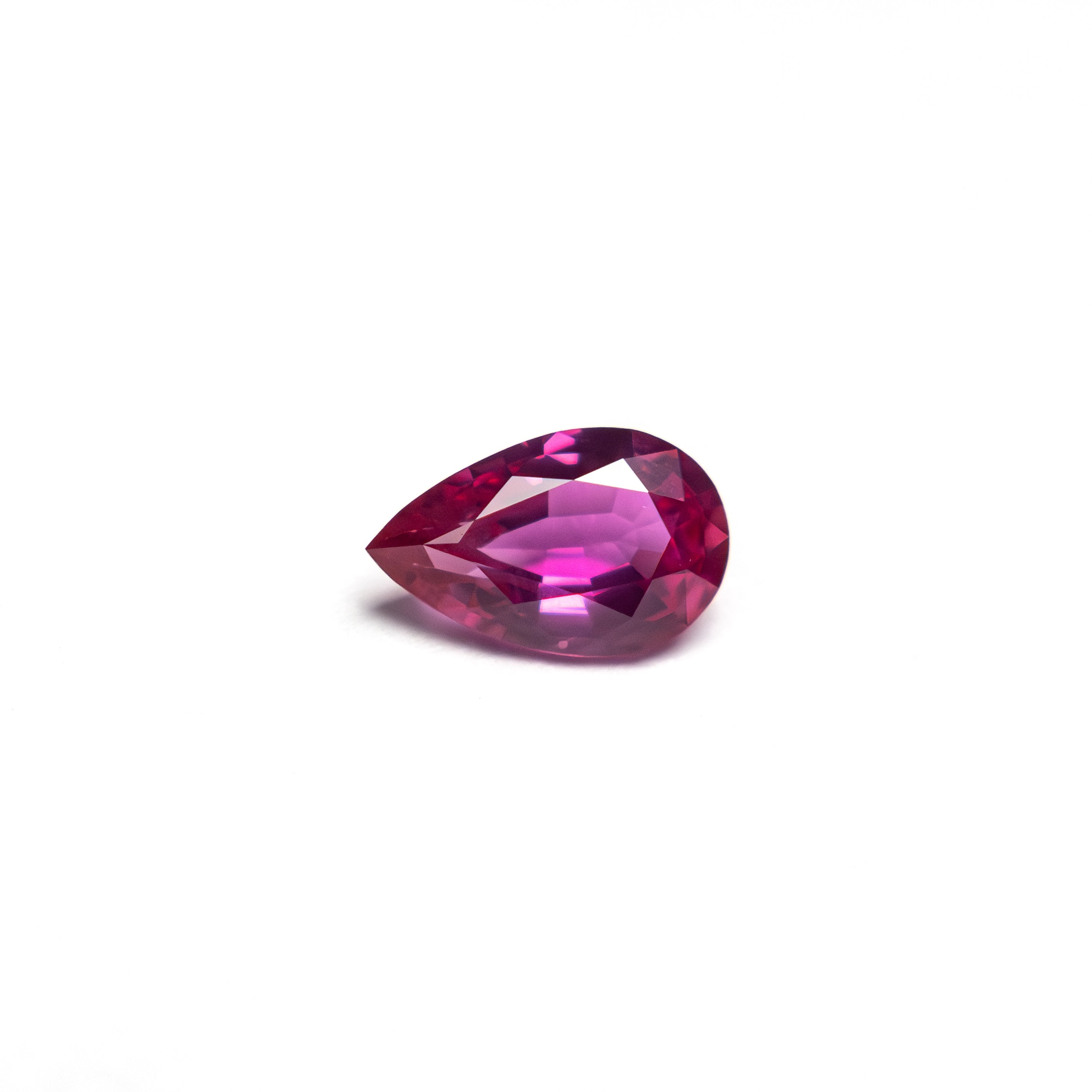 0.36ct 5.91x3.83x2.17mm Pear Brilliant Sapphire 27955 - 15 - Lelya - bespoke engagement and wedding rings made in Scotland, UK