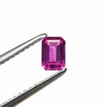 0.37ct 4.97x3.52x2.10mm Cut Corner Rectangle Step Cut Sapphire 27955 - 20 - Lelya - bespoke engagement and wedding rings made in Scotland, UK