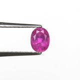 0.41ct 5.13x3.88x2.43mm Oval Brilliant Sapphire 27957 - 37 - Lelya - bespoke engagement and wedding rings made in Scotland, UK