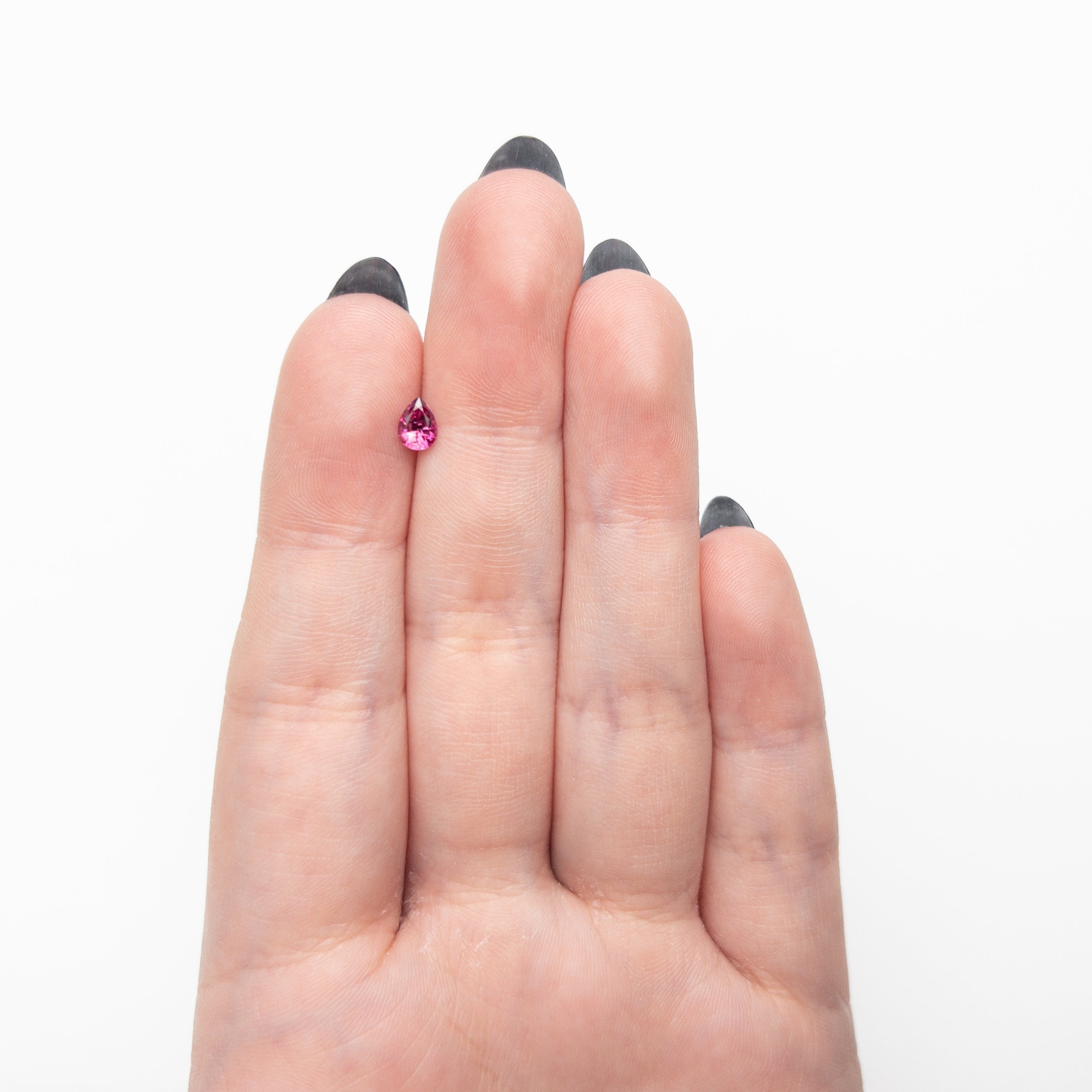 0.43ct 5.40x3.93x2.72mm Pear Brilliant Sapphire 27956 - 27 - Lelya - bespoke engagement and wedding rings made in Scotland, UK