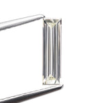 0.45ct 10.50x2.98x1.42mm VS2 Q - R Baguette Step Cut 27911 - 01 - Lelya - bespoke engagement and wedding rings made in Scotland, UK