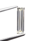 0.45ct 10.50x2.98x1.42mm VS2 Q - R Baguette Step Cut 27911 - 01 - Lelya - bespoke engagement and wedding rings made in Scotland, UK