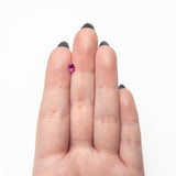 0.46ct 5.55x4.01x2.82mm Pear Brilliant Sapphire 27956 - 16 - Lelya - bespoke engagement and wedding rings made in Scotland, UK
