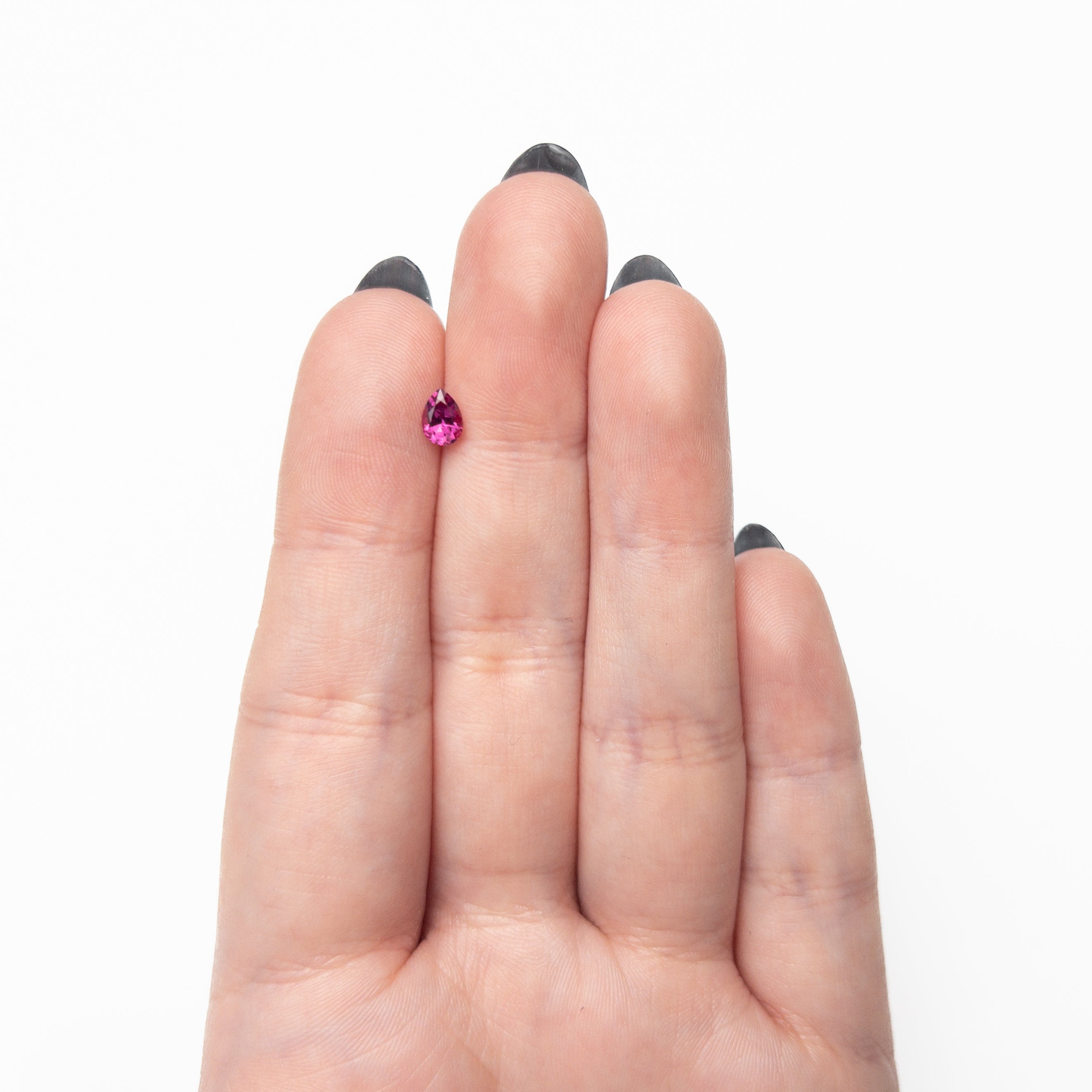 0.46ct 5.55x4.01x2.82mm Pear Brilliant Sapphire 27956 - 16 - Lelya - bespoke engagement and wedding rings made in Scotland, UK