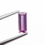 0.46ct 7.45x2.99x1.93mm Baguette Step Cut Sapphire 27721 - 08 - Lelya - bespoke engagement and wedding rings made in Scotland, UK