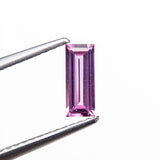 0.46ct 7.45x2.99x1.93mm Baguette Step Cut Sapphire 27721 - 08 - Lelya - bespoke engagement and wedding rings made in Scotland, UK