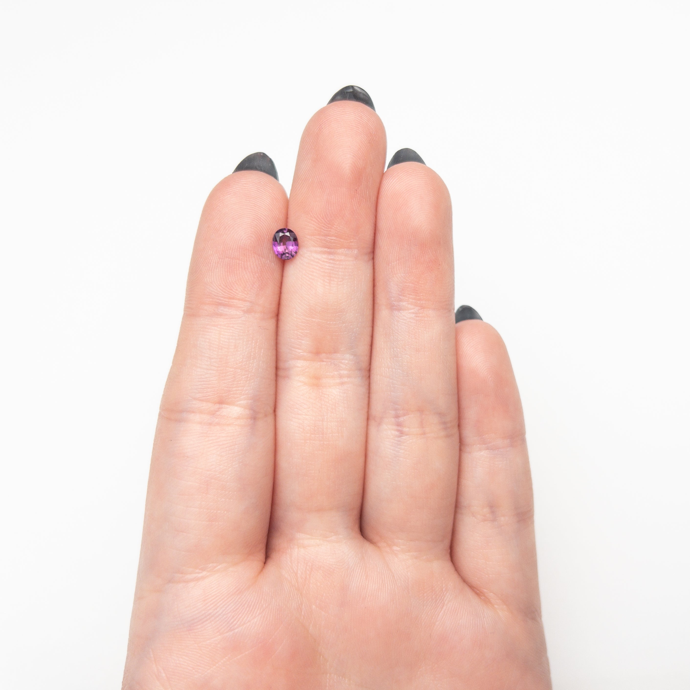 0.49ct 5.35x4.29x2.60mm Oval Brilliant Sapphire 27957 - 05 - Lelya - bespoke engagement and wedding rings made in Scotland, UK