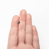 0.50ct 7.34x4.96x2.87mm Kite Step Cut Sapphire 27363 - 16 - Lelya - bespoke engagement and wedding rings made in Scotland, UK
