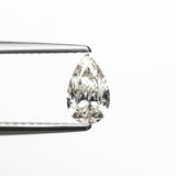 0.50ct 7.53x4.51x2.46mm VS1 L Pear Brilliant 25794 - 03 - Lelya - bespoke engagement and wedding rings made in Scotland, UK