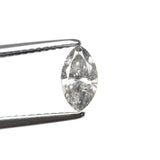 0.51ct 7.61x4.15x2.71mm Marquise Brilliant 27226-46 - Lelya - bespoke engagement and wedding rings made in Scotland, UK
