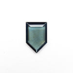 0.52ct 7.07x4.78x1.25mm Shield Portrait Cut Sapphire 27730-07 - Lelya - bespoke engagement and wedding rings made in Scotland, UK