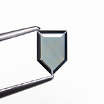 0.52ct 7.07x4.78x1.25mm Shield Portrait Cut Sapphire 27730-07 - Lelya - bespoke engagement and wedding rings made in Scotland, UK