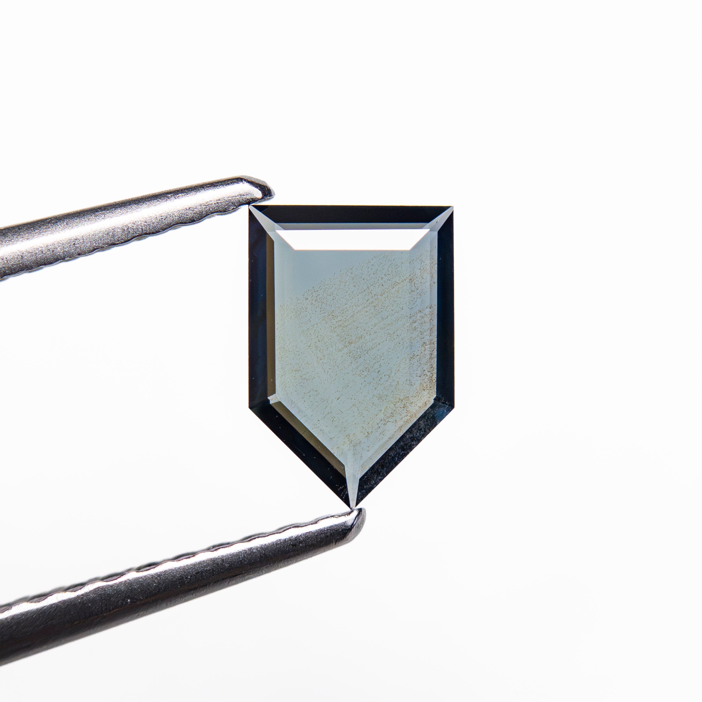 0.52ct 7.07x4.78x1.25mm Shield Portrait Cut Sapphire 27730-07 - Lelya - bespoke engagement and wedding rings made in Scotland, UK