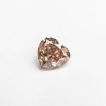 0.53ct 4.73x5.14x2.92mm GIA I1 Fancy Brown - Pink Heart Brilliant 🇦🇺 24115 - 01 - Lelya - bespoke engagement and wedding rings made in Scotland, UK