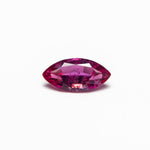 0.53ct 7.50x3.81x2.49mm Marquise Brilliant Sapphire 27956 - 14 - Lelya - bespoke engagement and wedding rings made in Scotland, UK