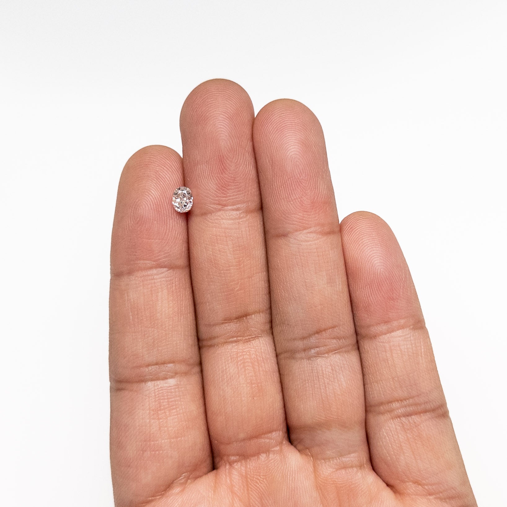 0.54ct 5.09x4.03x2.99mm SI2 G Oval Brilliant 27065 - 02 - Lelya - bespoke engagement and wedding rings made in Scotland, UK