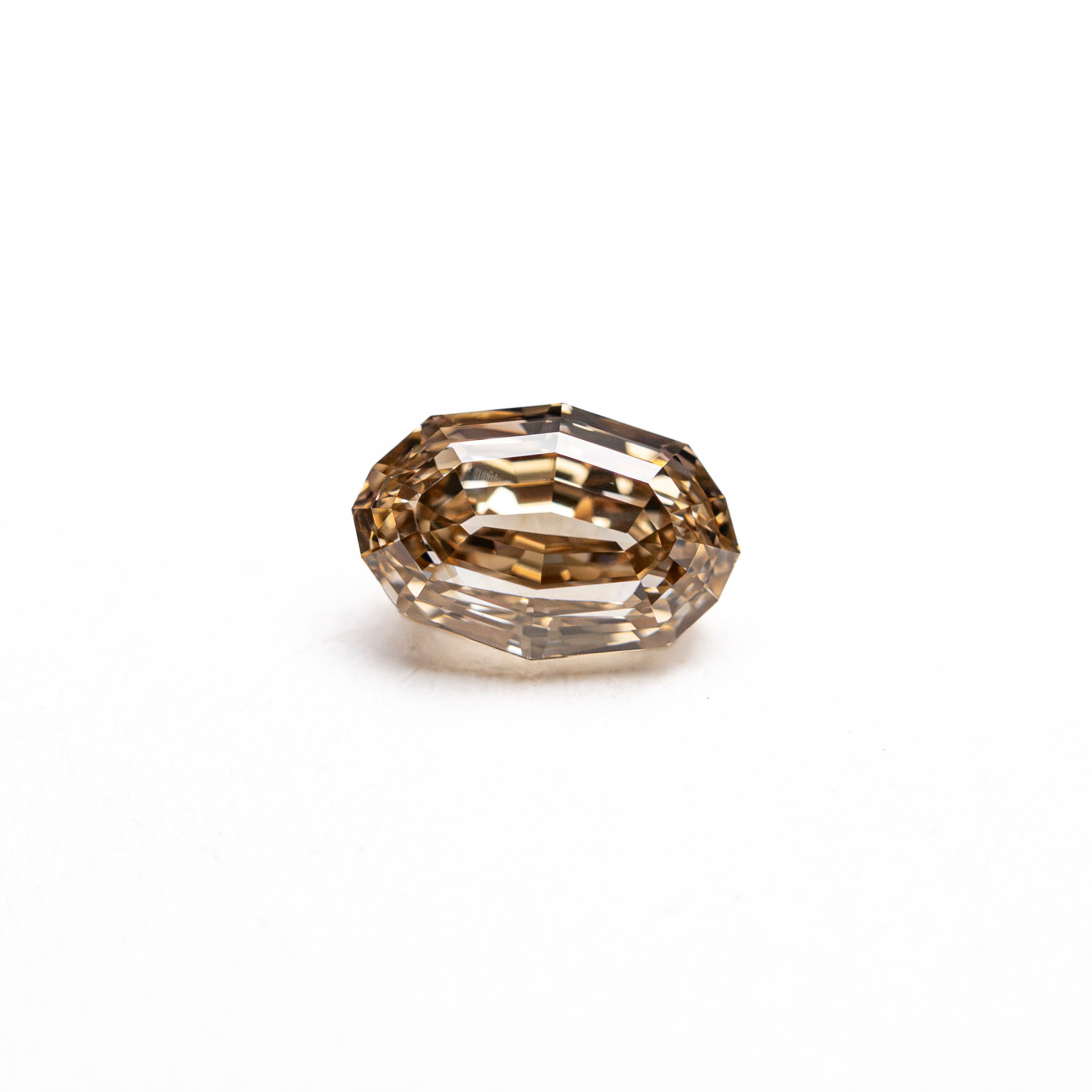 0.54ct 5.99x3.97x2.84mm VS2 C5 Geo Oval Step Cut 🇿🇦 28060-05 - Lelya - bespoke engagement and wedding rings made in Scotland, UK