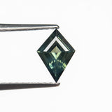 0.54ct 7.68x5.44x2.64mm Kite Step Cut Sapphire 27363 - 14 - Lelya - bespoke engagement and wedding rings made in Scotland, UK