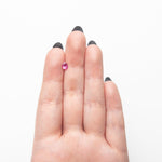 0.55ct 5.82x4.45x3.05mm Pear Brilliant Sapphire 27957 - 24 - Lelya - bespoke engagement and wedding rings made in Scotland, UK