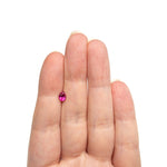 0.55ct 6.03x4.38x2.94mm Pear Brilliant Sapphire 27955 - 11 - Lelya - bespoke engagement and wedding rings made in Scotland, UK