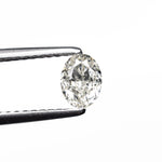 0.56ct 5.52x4.13x2.96mm SI1 I Oval Brilliant 27065 - 03 - Lelya - bespoke engagement and wedding rings made in Scotland, UK