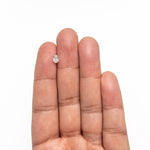 0.56ct 5.52x4.13x2.96mm SI1 I Oval Brilliant 27065 - 03 - Lelya - bespoke engagement and wedding rings made in Scotland, UK