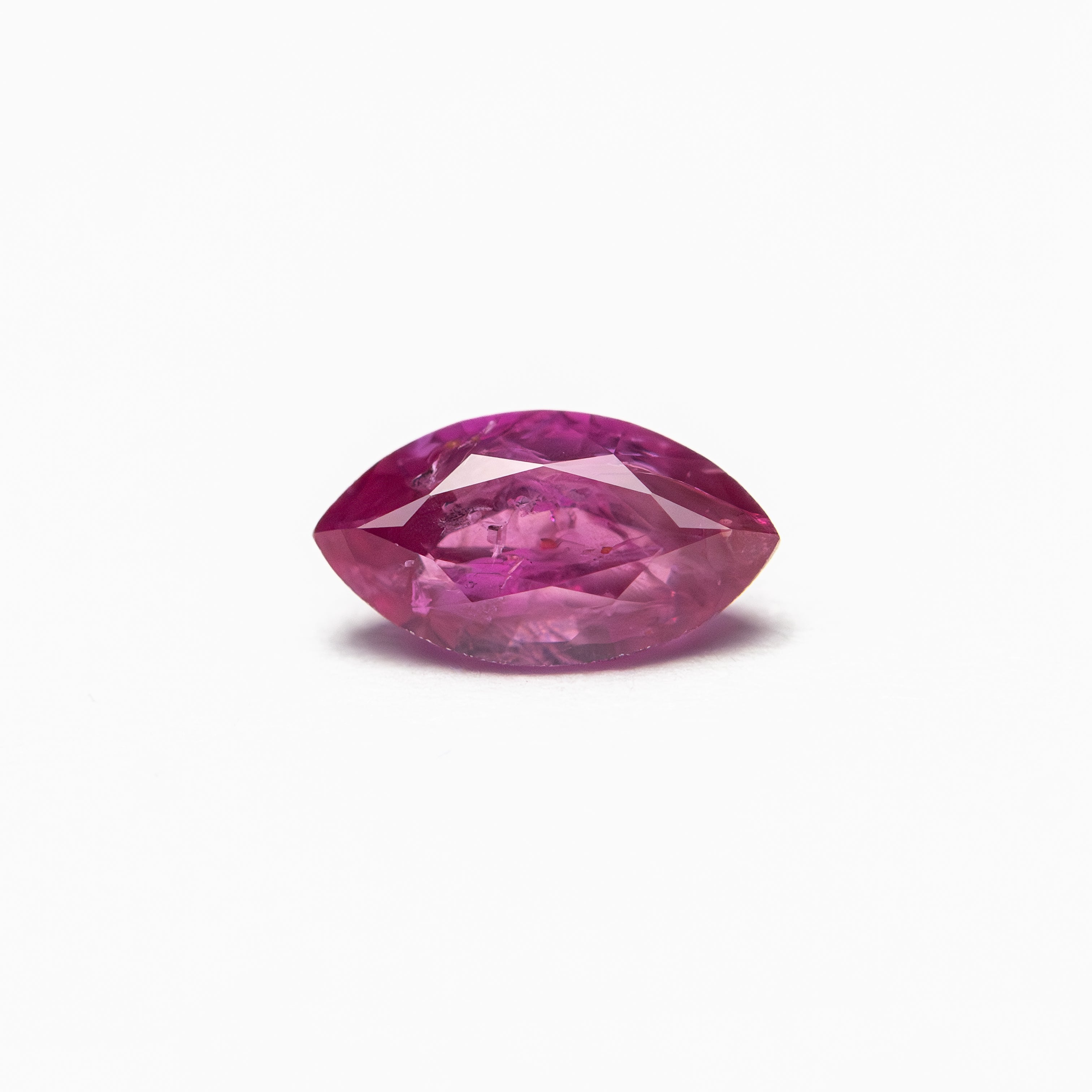 0.56ct 7.01x3.91x2.82mm Marquise Brilliant Sapphire 27957 - 22 - Lelya - bespoke engagement and wedding rings made in Scotland, UK