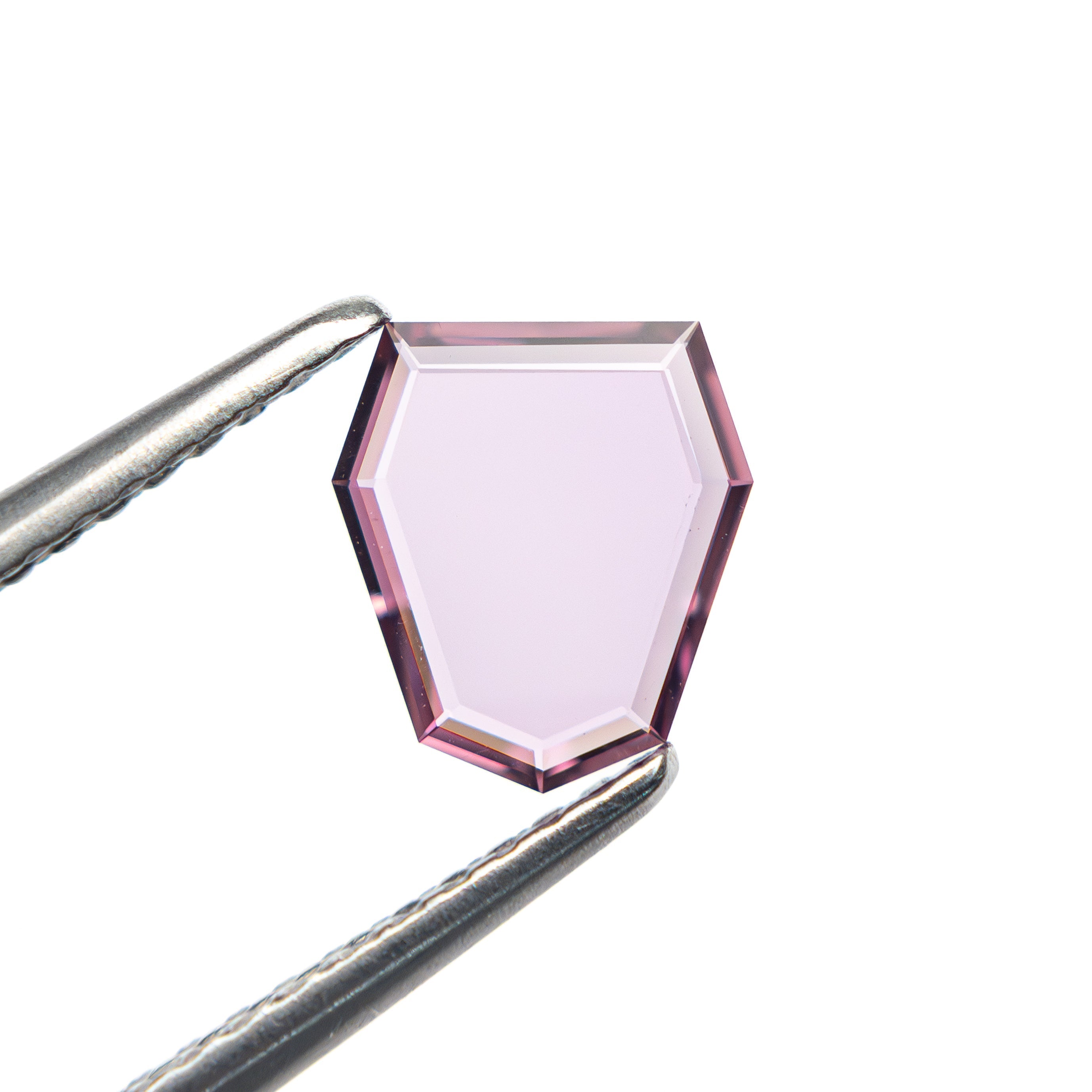 0.56ct 7.28x6.50x0.93mm Shield Portrait Cut Sapphire 27740-06 - Lelya - bespoke engagement and wedding rings made in Scotland, UK