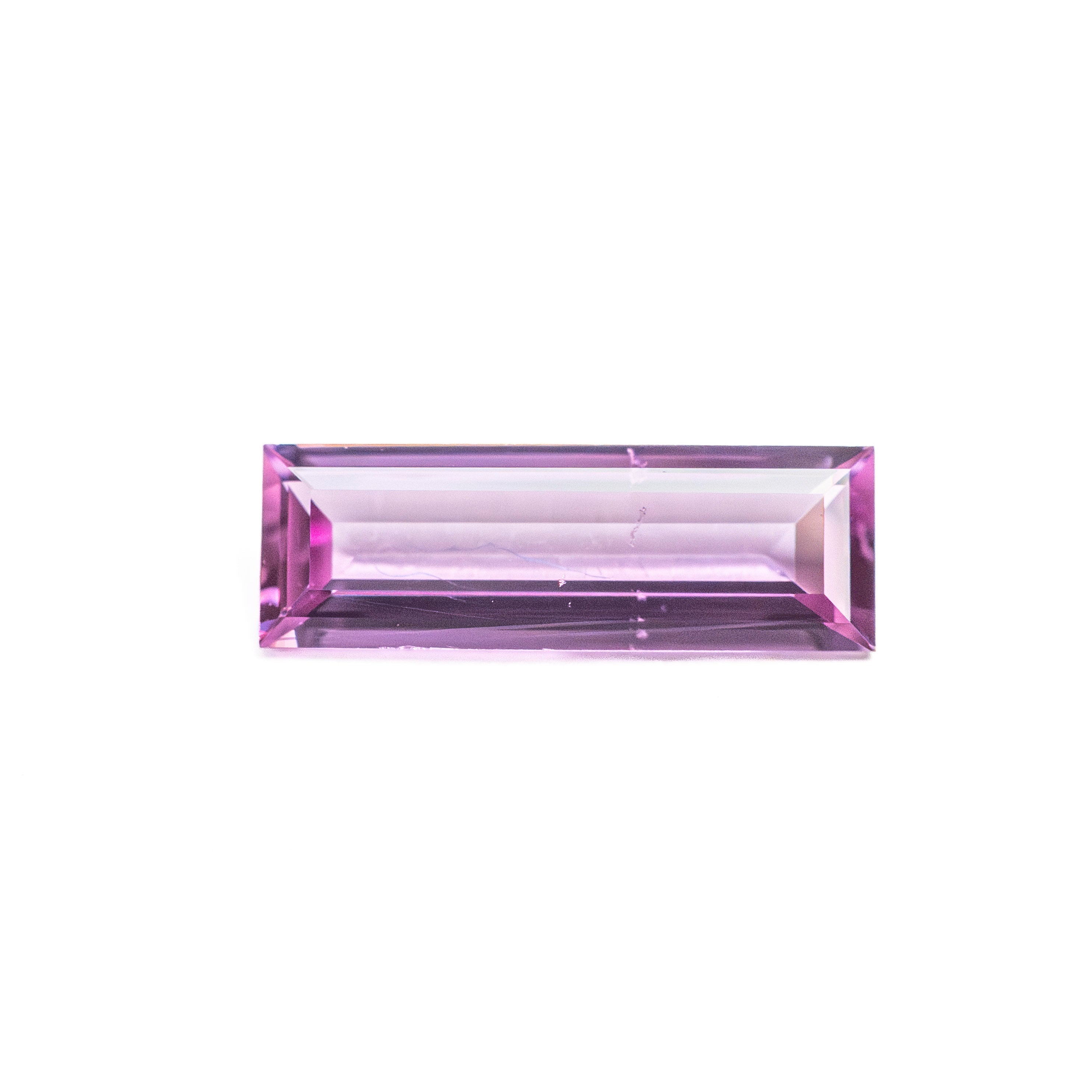 0.56ct 9.04x3.04x1.68mm Baguette Step Cut Sapphire 27721 - 11 - Lelya - bespoke engagement and wedding rings made in Scotland, UK