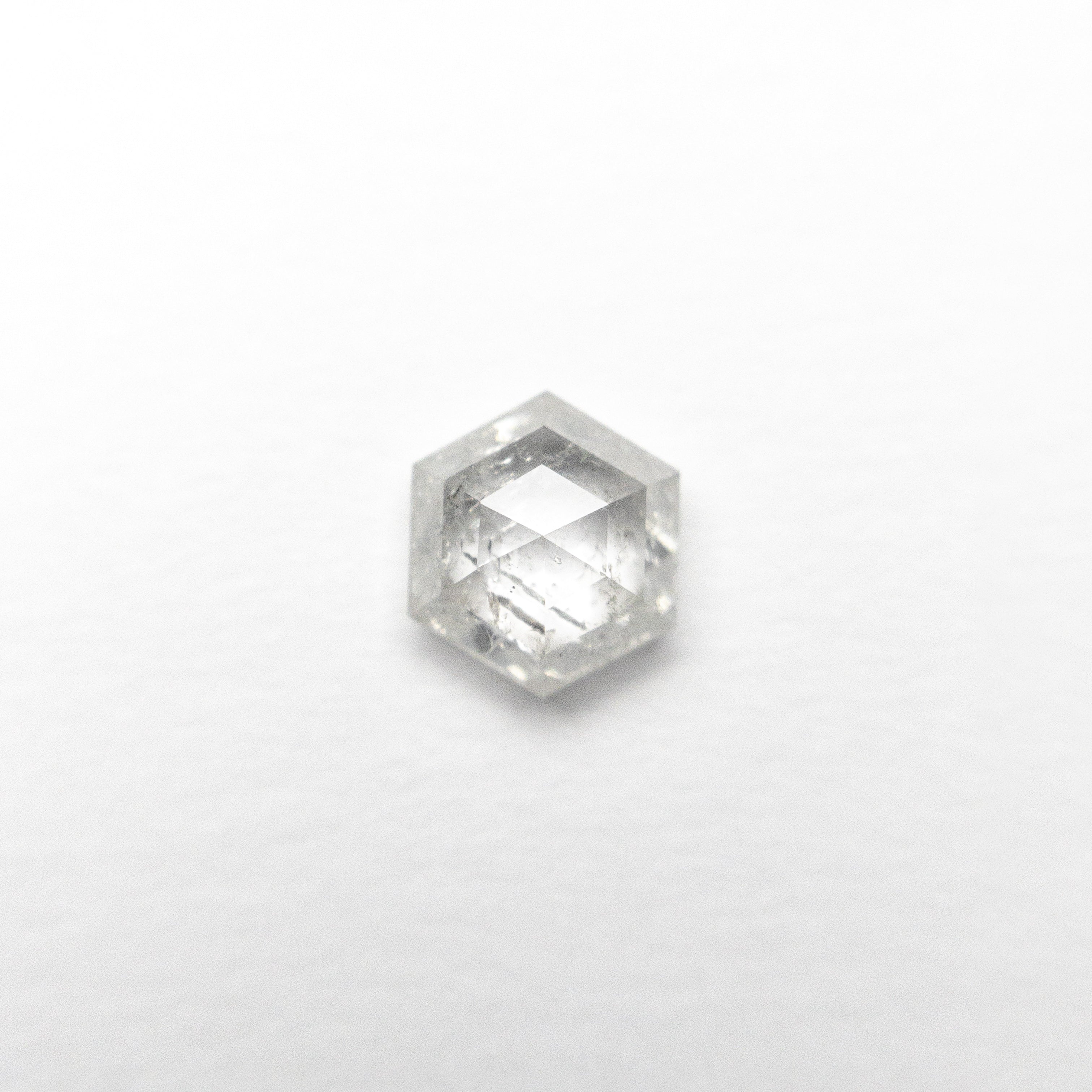 0.57ct 5.52x4.75x2.58mm Hexagon Rosecut 25457 - 17 - Lelya - bespoke engagement and wedding rings made in Scotland, UK